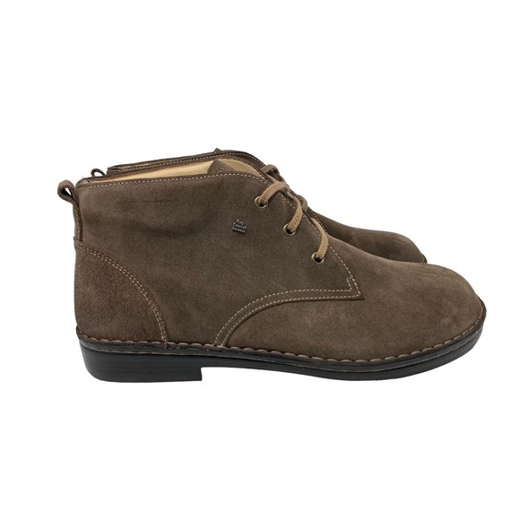 Finn Comfort Other - FINN COMFORT Brown Suede Leather Ankle Boots Men's Size 9.5 New